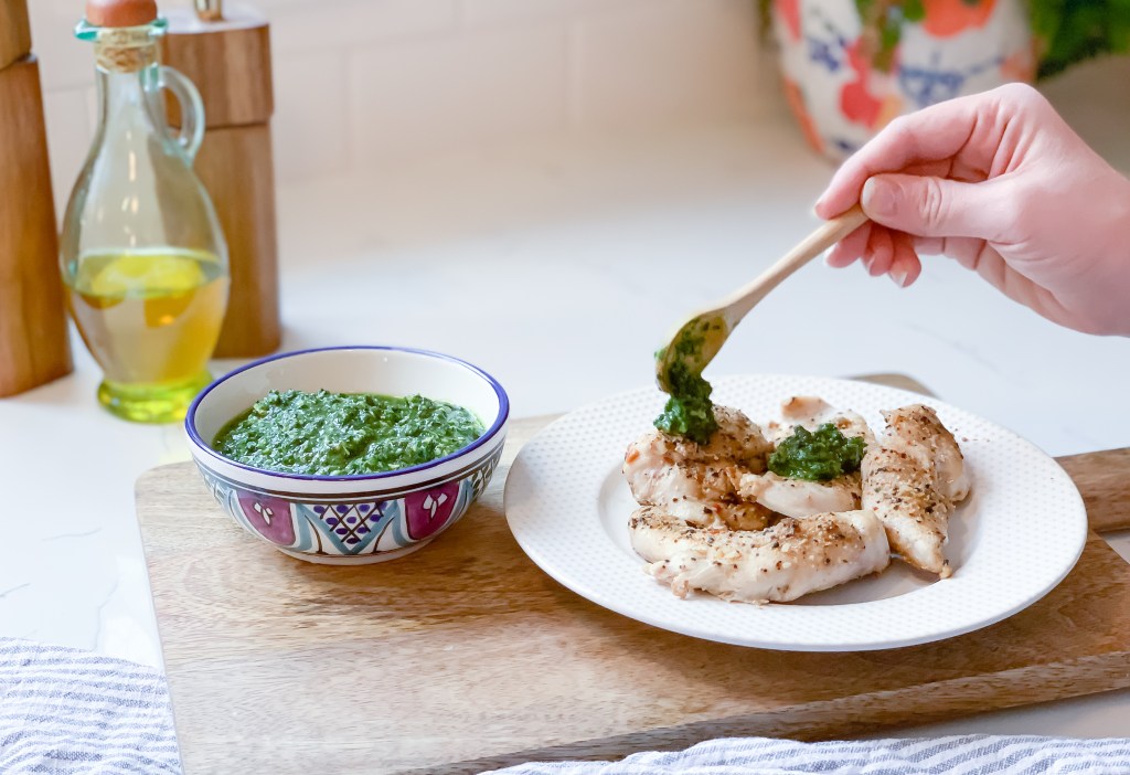 Dairy-Free Pesto (Whole30/Paleo)